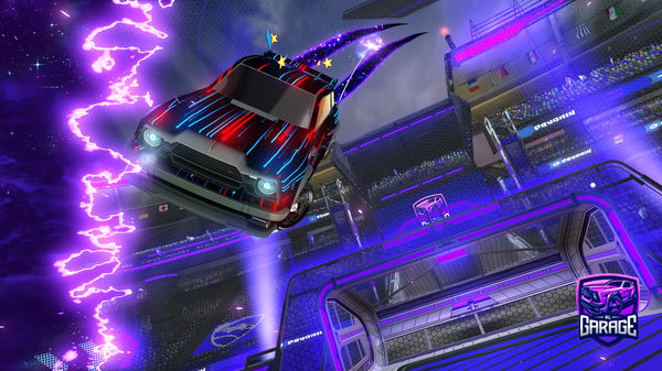 A Rocket League car design from axalco30