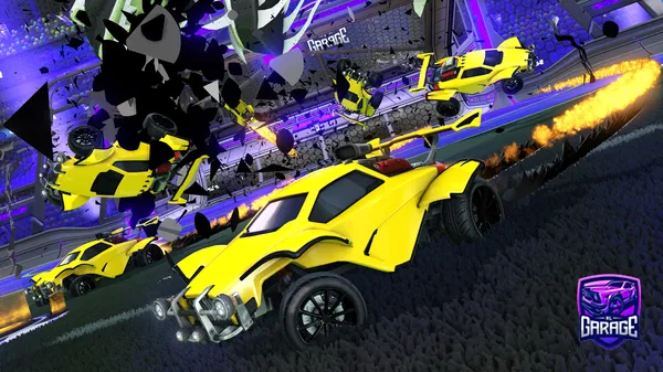 A Rocket League car design from paksnshs