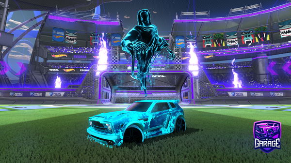 A Rocket League car design from AkaNyzmo