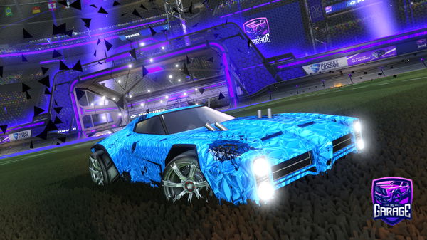 A Rocket League car design from WildGrayWolf