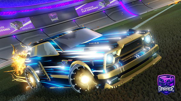 A Rocket League car design from Melmo_luvs_you