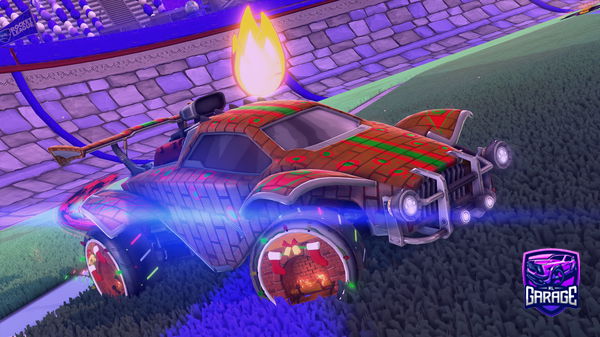 A Rocket League car design from JULA11