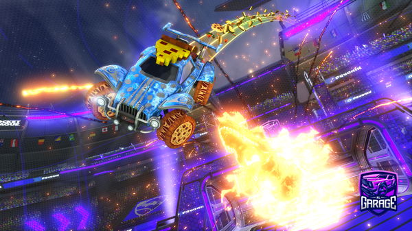 A Rocket League car design from blinKAlliance