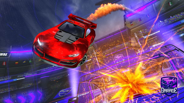 A Rocket League car design from SELDERA