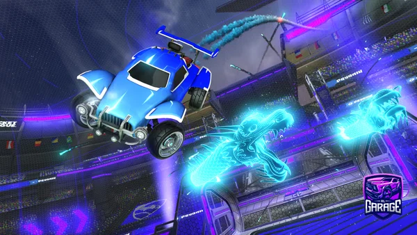 A Rocket League car design from BlackyMouse