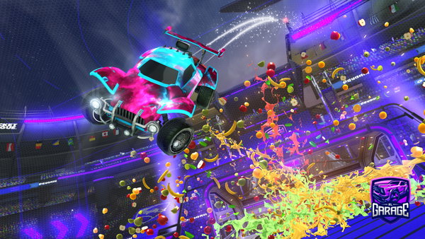 A Rocket League car design from Hippoman04