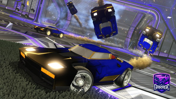 A Rocket League car design from CALKINGZRL
