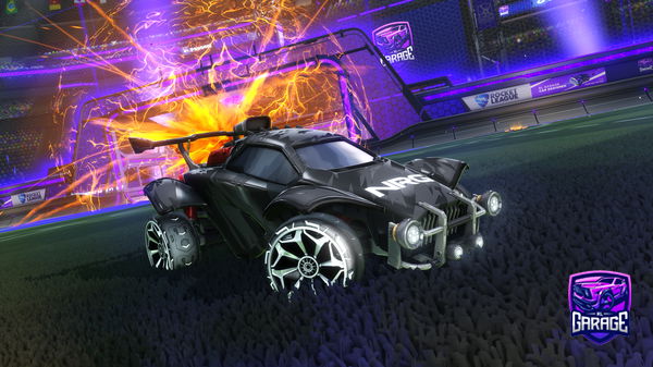 A Rocket League car design from zynxygboye