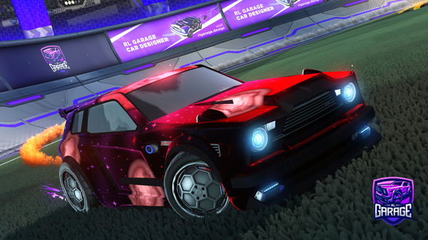 A Rocket League car design from Dennii