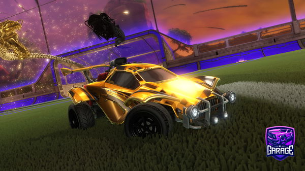 A Rocket League car design from Brodinho245