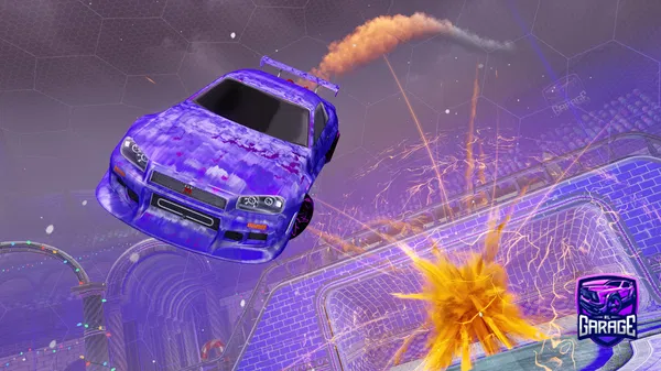 A Rocket League car design from lelisrx