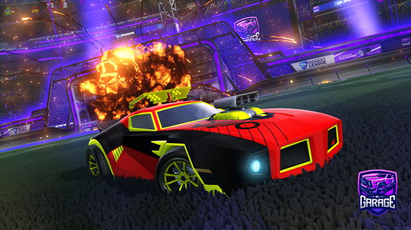 A Rocket League car design from Wildcat236518