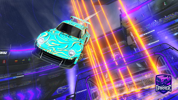A Rocket League car design from davisera