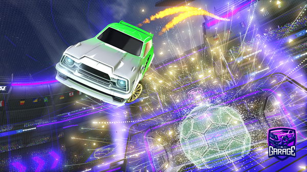 A Rocket League car design from Flash5584