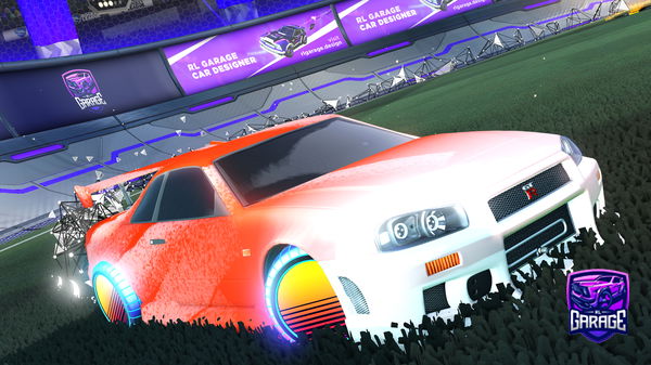 A Rocket League car design from cybert-robot2705