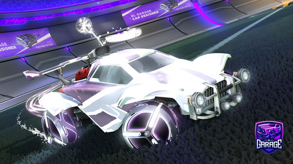 A Rocket League car design from iQuzii