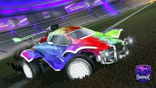 A Rocket League car design from Foxic_Waste_RL