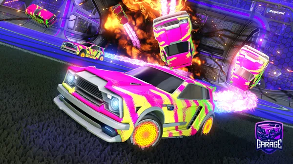 A Rocket League car design from SandySanman3