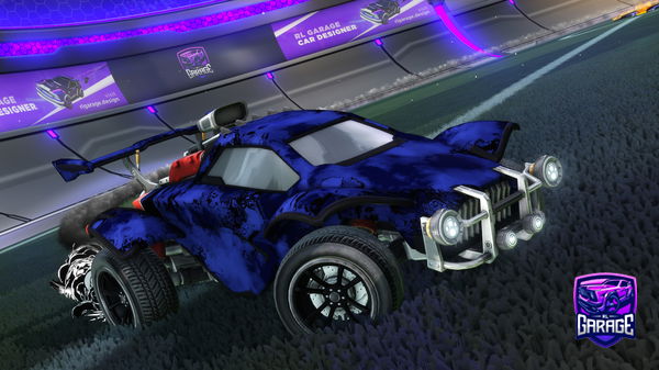 A Rocket League car design from FreestylingFenec