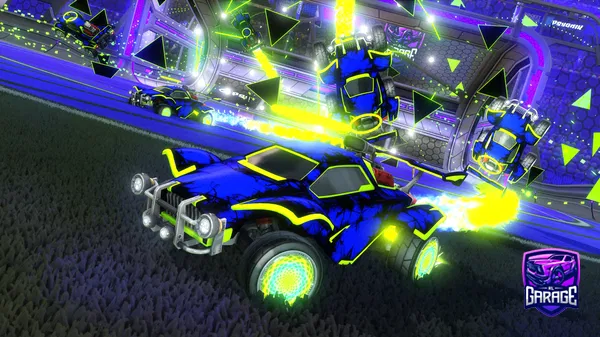 A Rocket League car design from silvrnblack138