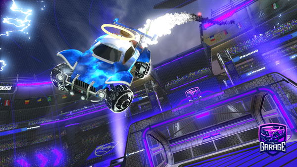 A Rocket League car design from joaogamerdbr