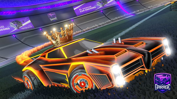 A Rocket League car design from NotDampen