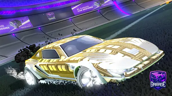 A Rocket League car design from G-man013