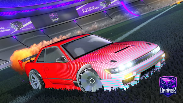 A Rocket League car design from Fuerz