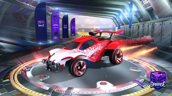 A Rocket League car design from MKHon60fpshaha