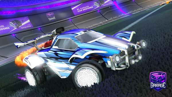 A Rocket League car design from Bot-The-Legend