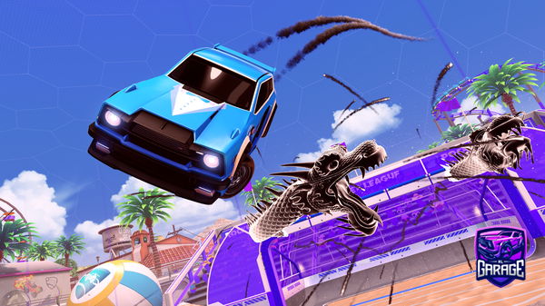 A Rocket League car design from bentsgreen