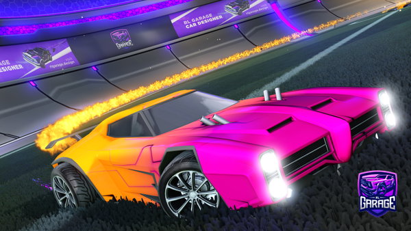 A Rocket League car design from Adam54