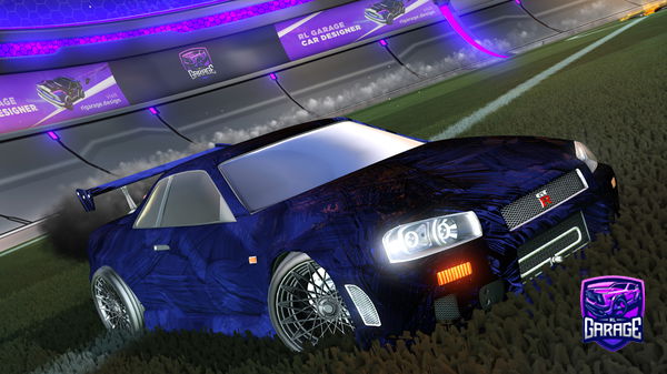 A Rocket League car design from Ristau13