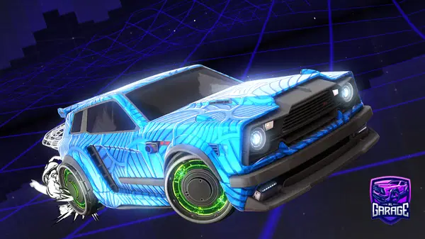 A Rocket League car design from devinrl3
