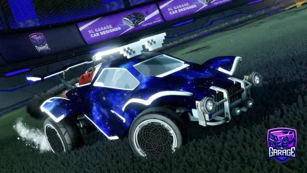 A Rocket League car design from Mickael095