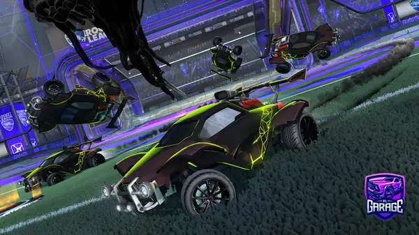 A Rocket League car design from Jeebozz