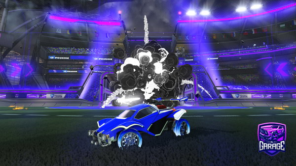 A Rocket League car design from Spottyblock12