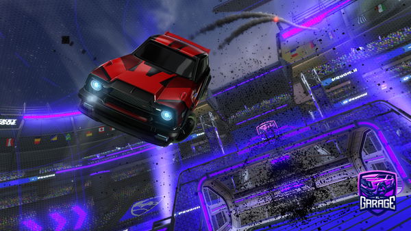 A Rocket League car design from Roannanas59