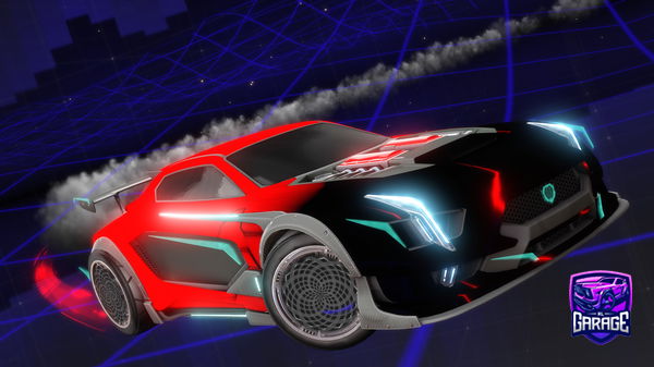 A Rocket League car design from speedyluquetxx