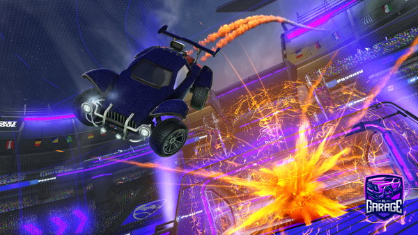 A Rocket League car design from MckyDaMau5