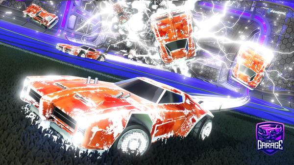 A Rocket League car design from thisismyusername2