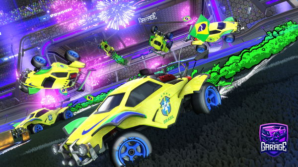 A Rocket League car design from Luixx_11