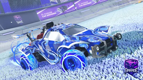 A Rocket League car design from CrspyChkn