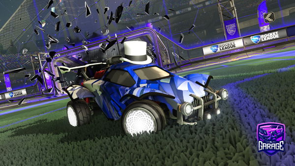 A Rocket League car design from RafinhaMomentos