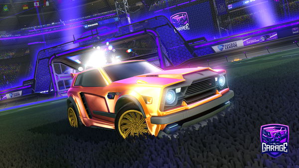 A Rocket League car design from legend3521487