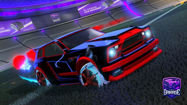 A Rocket League car design from Abubakertariq