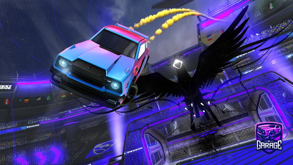 A Rocket League car design from HollyRL
