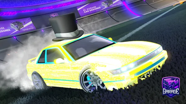 A Rocket League car design from GurbinMuckle