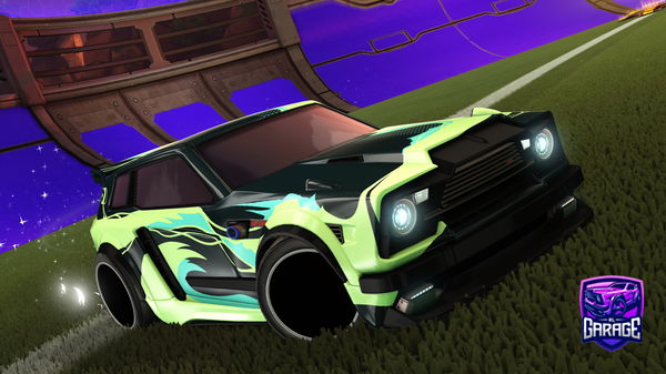 A Rocket League car design from Nunc