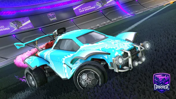 A Rocket League car design from 10010017